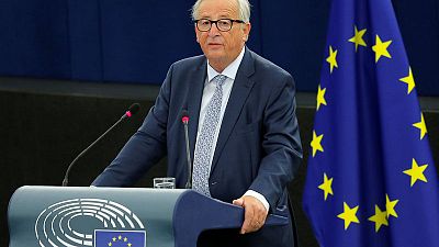Juncker calls on EU to flex global muscle as U.S. retreats Juncker calls on EU to flex global muscle as U.S. retreats