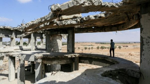 Gaza: les espoirs d'Oslo enfouis sous les ruines de l'aéroport international Gaza: les espoirs d'Oslo enfouis sous les ruines de l'aéroport international
