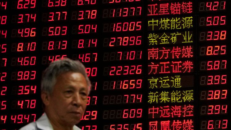 Trade war takes a heavy toll on Chinese stocks, and investors