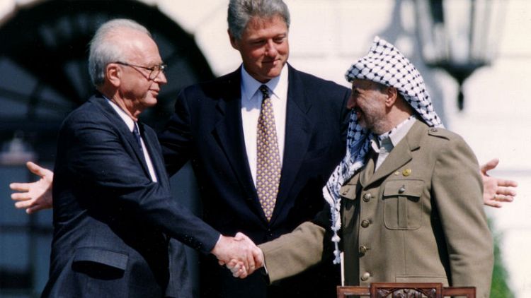 Twenty-five years on, Oslo Accords peace hopes a fading memory