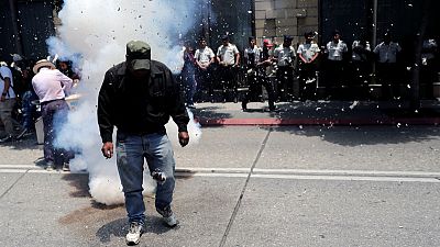 Special forces presence at anti-graft protest angers Guatemalans Special forces presence at anti-graft protest angers Guatemalans