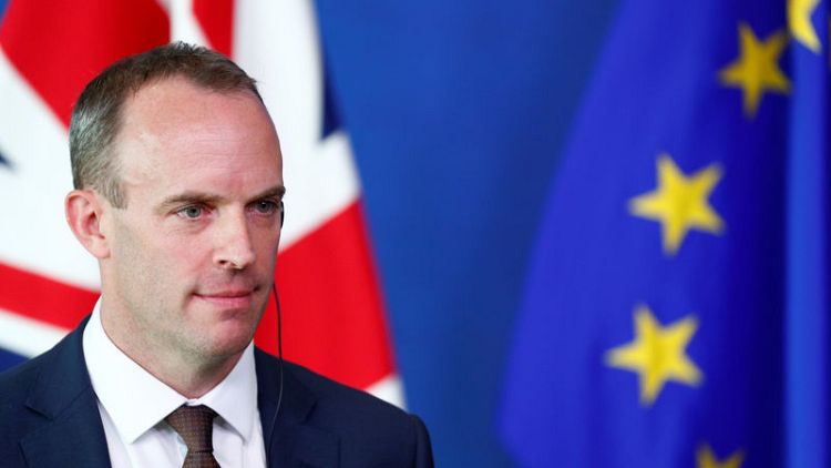 Raab - Brexit deal attainable, but no deal means no EU payment: Telegraph