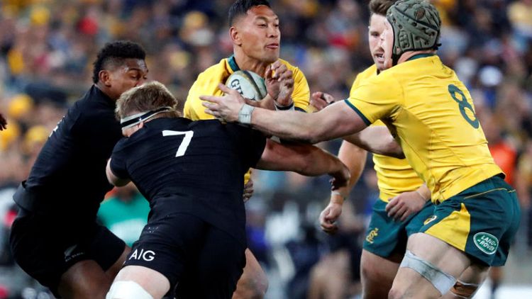 Folau shunted out to wing for Wallabies return against Pumas