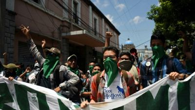 Guatemala: le président Morales en butte à la colère populaire