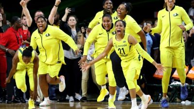 Basket WNBA: Seattle sacré pour la 3e fois