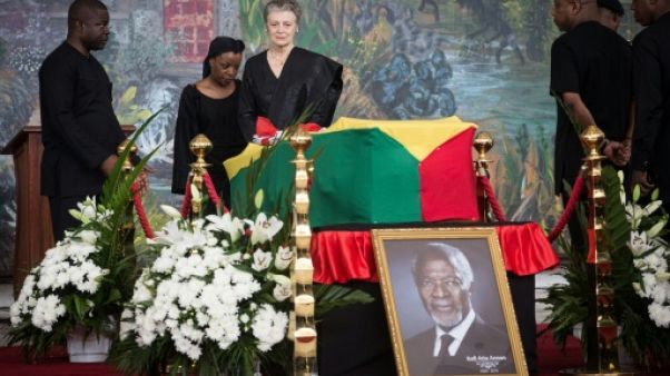 Les funérailles nationales de Kofi Annan ont débuté au Ghana Les funérailles nationales de Kofi Annan ont débuté au Ghana