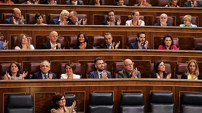 Spanish parliament votes to exhume remains of dictator Franco Spanish parliament votes to exhume remains of dictator Franco