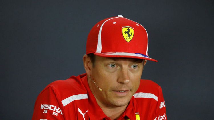 Iceman Raikkonen gives cold shoulder to questions on future