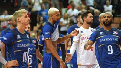 Mondial de volley: malgré leur remontée, les Bleus s'inclinent face au Brésil