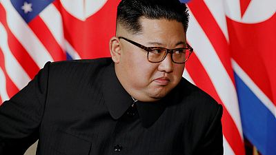 Chairs placed in glass, diagrams of footsteps - Kim Jong Un's visits memorialised in North Korea Chairs placed in glass, diagrams of footsteps - Kim Jong Un's visits memorialised in North Korea