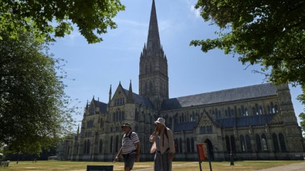 La cathédrale de Salisbury le 7 juillet 2018 La cathédrale de Salisbury le 7 juillet 2018