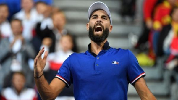 Coupe Davis - France-Espagne: baptême réussi pour Benoît Paire qui décroche le premier point Coupe Davis - France-Espagne: baptême réussi pour Benoît Paire qui décroche le premier point