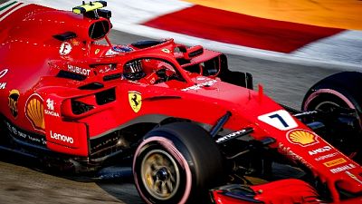 F1: Ferrari Raikkonen comanda libere2 F1: Ferrari Raikkonen comanda libere2