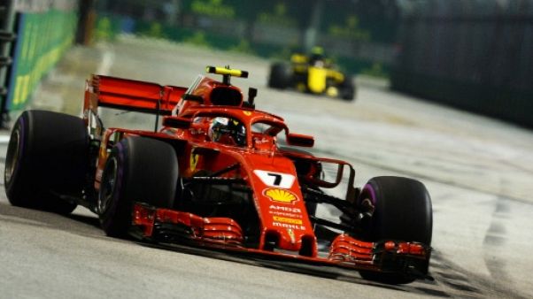GP de Singapour: Räikkönen (Ferrari) le plus rapide aux essais libres 2 GP de Singapour: Räikkönen (Ferrari) le plus rapide aux essais libres 2