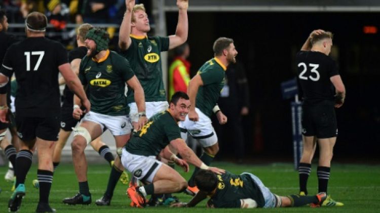 Rugby Championship: les Blacks ne sont plus invincibles