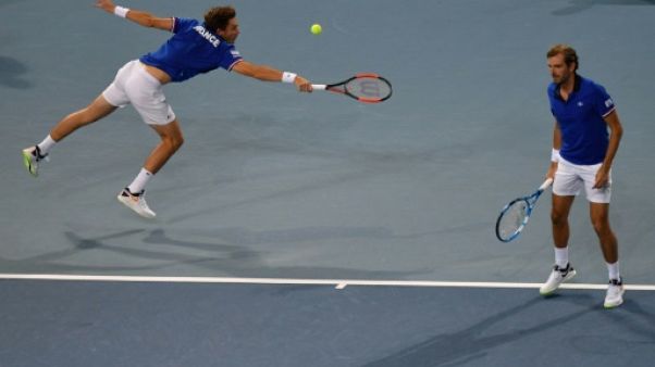 Coupe Davis: les Bleus balaient l'Espagne et s'offrent la finale Coupe Davis: les Bleus balaient l'Espagne et s'offrent la finale