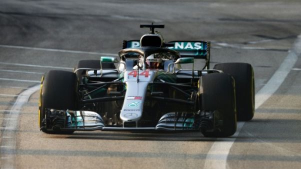 GP de Singapour: Hamilton (Mercedes) en pole position GP de Singapour: Hamilton (Mercedes) en pole position