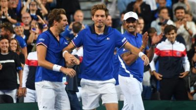 Coupe Davis: la balade des Bleus avec une nouvelle finale à l'arrivée