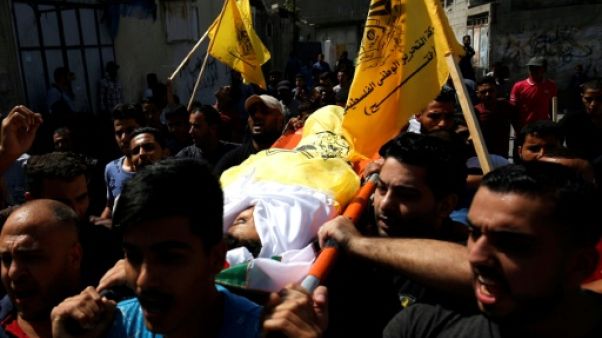 Gaza: funérailles d'un enfant palestinien tué lors d'affrontements Gaza: funérailles d'un enfant palestinien tué lors d'affrontements