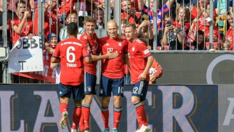 Allemagne: le Bayern s'installe seul en tête mais perd Tolisso