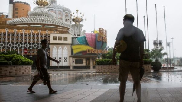 Menacé par le typhon Mangkhut, Macao arrête de jouer Menacé par le typhon Mangkhut, Macao arrête de jouer