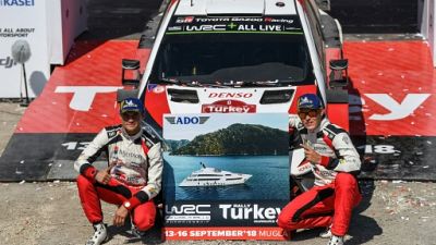 Rallye de Turquie: Tänak menace Neuville et Ogier dans la lutte pour le titre