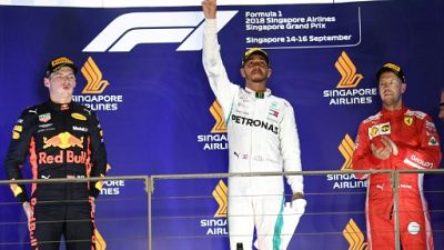 GP de Singapour: Hamilton et Mercedes creusent l'écart, Vettel et Ferrari en crise