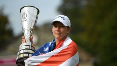 Evian Championship: l'Américaine Stanford remporte son premier majeur à 40 ans