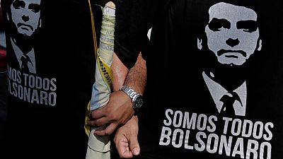 Brazil candidate Bolsonaro attacks Workers Party from hospital bed Brazil candidate Bolsonaro attacks Workers Party from hospital bed