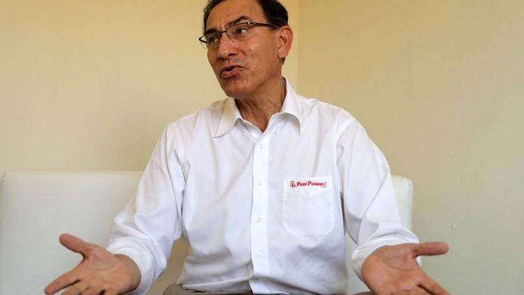 Peru's Vizcarra dares Congress to oust Cabinet in dispute over reforms
