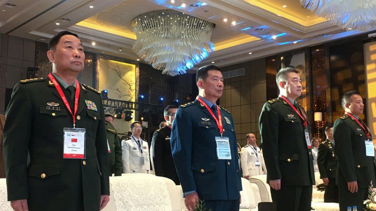 Top Chinese general attends joint forum with U.S. military, despite tensions