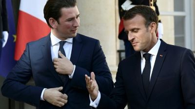 Migrants: Kurz veut un sommet UE-Afrique, Macron insiste sur les expulsions