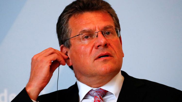 Slovakia's Sefcovic announces bid to head European Commission