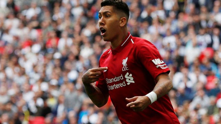 Liverpool's Firmino better but still doubt for PSG clash