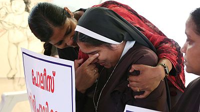 Indian bishop accused of raping nun steps aside as arrest calls grow Indian bishop accused of raping nun steps aside as arrest calls grow