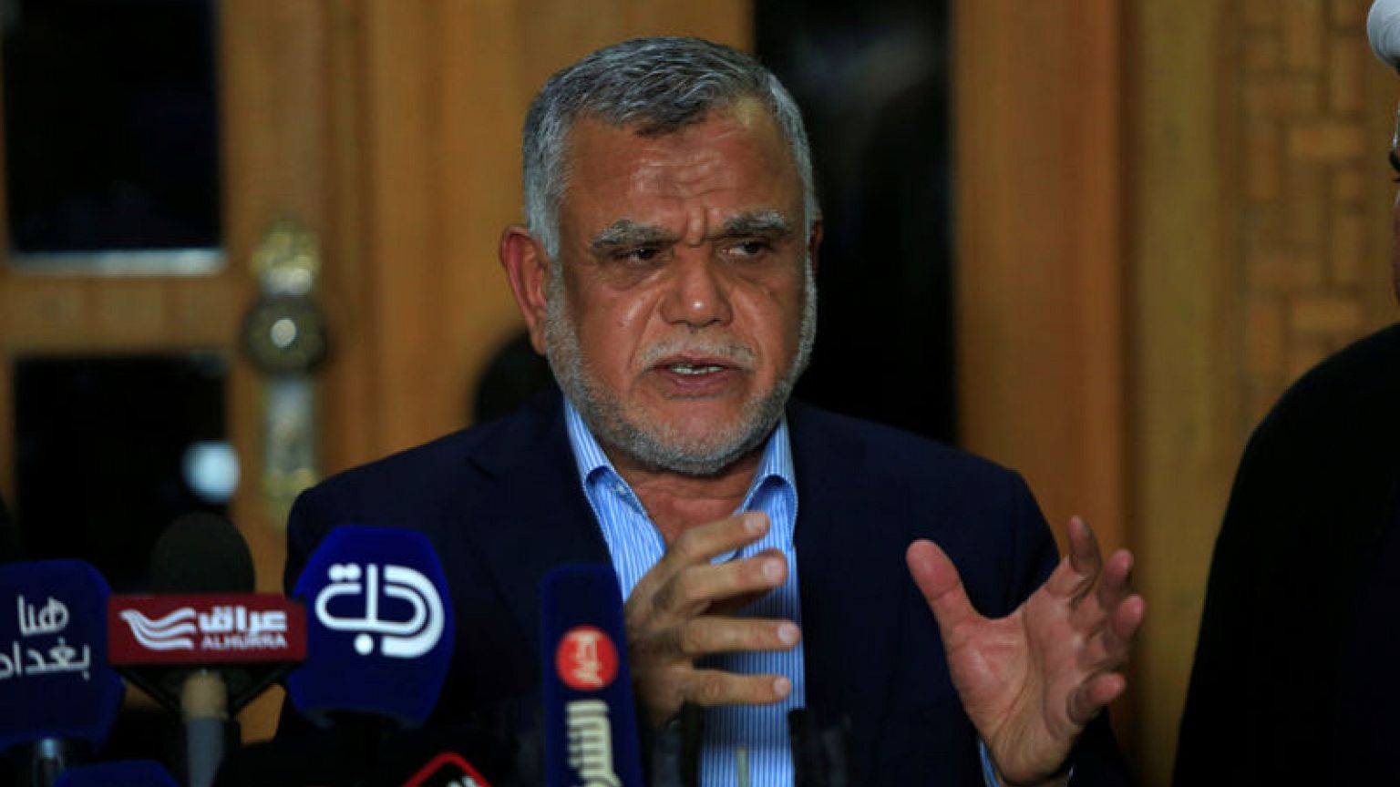 Iraq Shi'ite paramilitary leader al-Amiri withdraws candidacy for PM