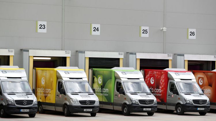 Ocado quarterly sales growth slightly lower, in line with full year guidance