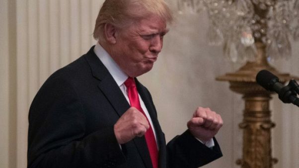 Le président américain Donald Trump, le 17 septembre 2018 à Washington Le président américain Donald Trump, le 17 septembre 2018 à Washington