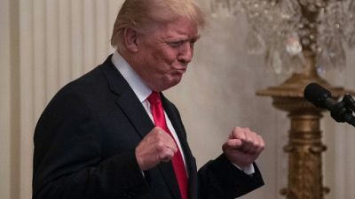 Le président américain Donald Trump, le 17 septembre 2018 à Washington