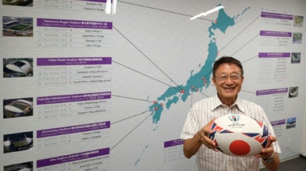 Mondial de rugby, J-365: le "John Travolta japonais" qui a amené la Coupe du monde en Asie Mondial de rugby, J-365: le "John Travolta japonais" qui a amené la Coupe du monde en Asie
