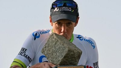 L'Australien Mathew Hayman vainqueur de Paris-Roubaix le 10 avril 2016