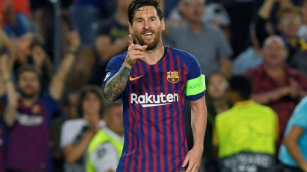 C1: triplé de Messi, le Barça sur la bonne voie C1: triplé de Messi, le Barça sur la bonne voie