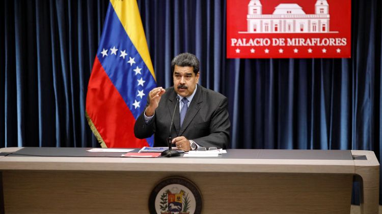 Venezuela's Maduro says ex-military officers conspiring with U.S. help