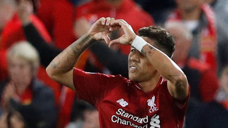Late Firmino strike gives Liverpool 3-2 win over PSG