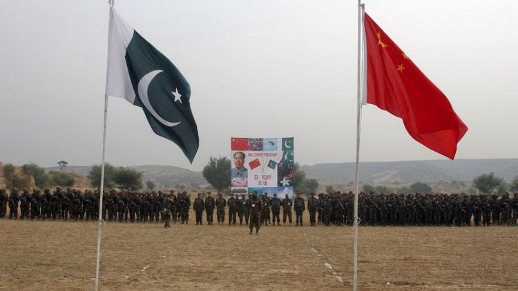 China says military ties 'backbone' to relations with Pakistan