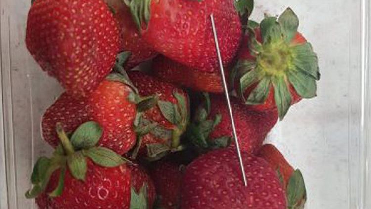 Australia's strawberry needle scare spurs proposal for 15-year jail term
