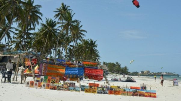 Une plage près de Mombasa, sur la côte kényane, le 11 août 2017. Une plage près de Mombasa, sur la côte kényane, le 11 août 2017.