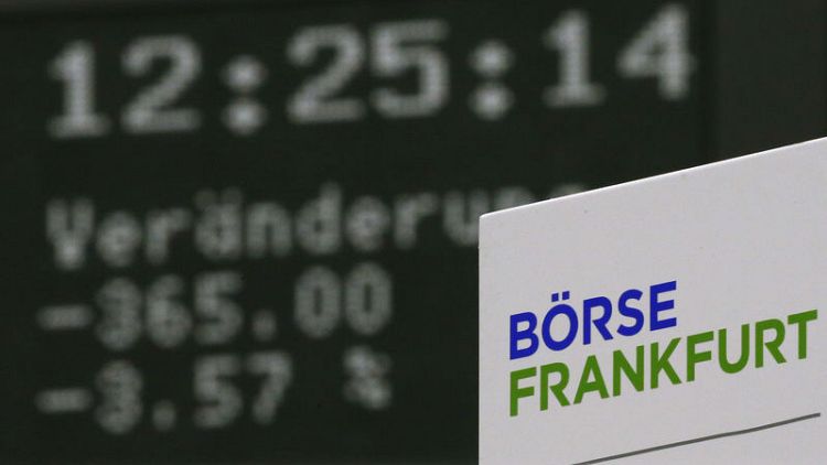 European shares hit two-week high on trade talk hopes; miners, autos up