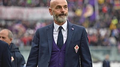 Omaggio Fiorentina a morti ponte Morandi Omaggio Fiorentina a morti ponte Morandi