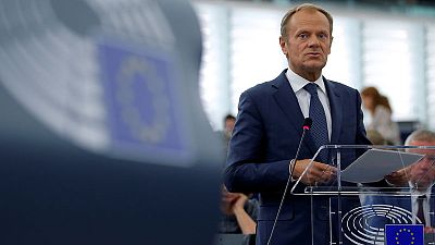 EU must end migration 'blame game' - Tusk EU must end migration 'blame game' - Tusk